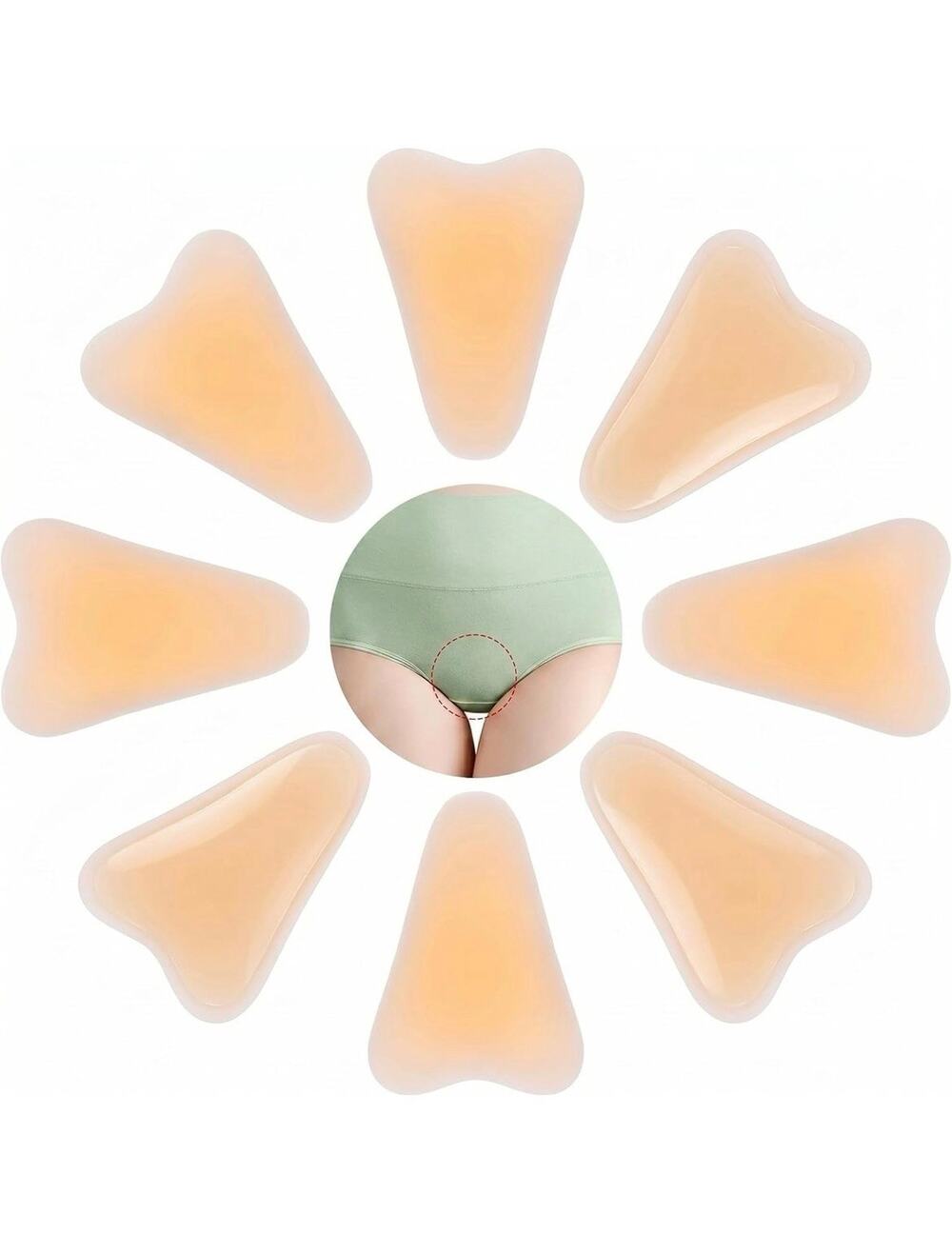 Set of 8 : 4 Large & 4 Small Camel Toe Concealer Covers